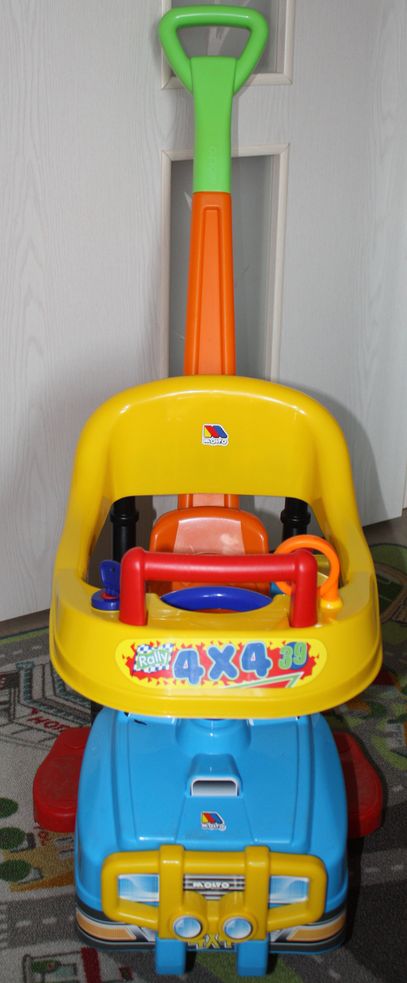 Каталка Джип Викинг многофункциональный голубой