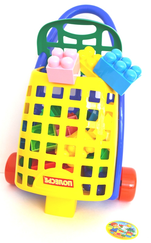 конструктор в тележке