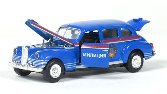 Игрушечная модель ЗИС 110 милиция СССР Игрушечная модель ЗИС 110 милиция СССР