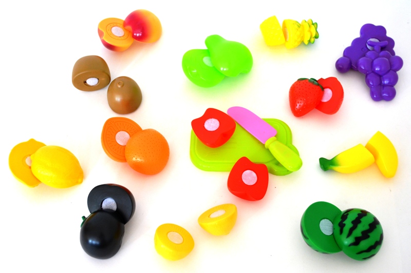 фрукты на липучке