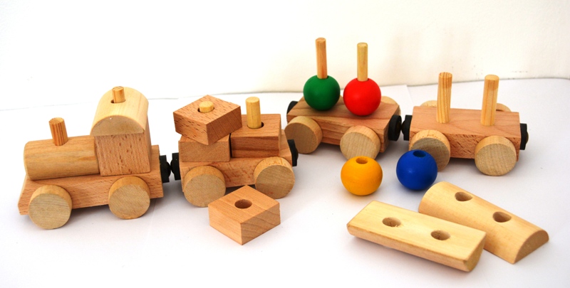 поезд конструктор с вагонами