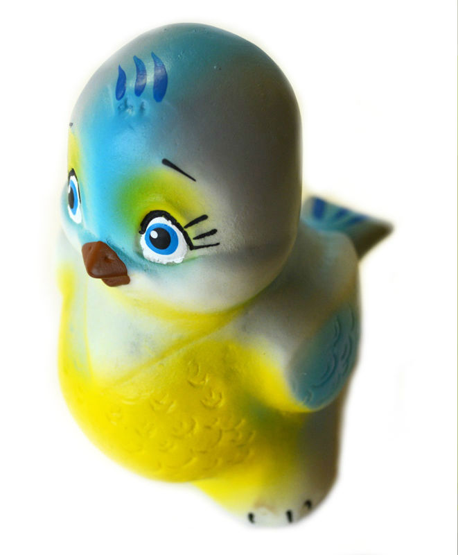 птичка синичка из резины птичка синичка из резины