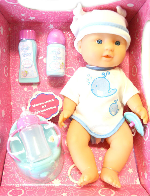 пупс пьет и писает