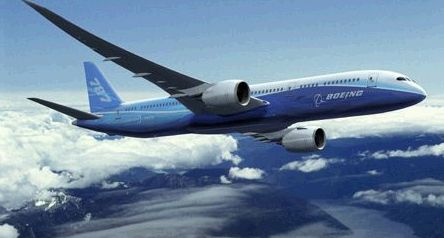 модель пассажирского самолета Боинг 787 модель пассажирского самолета Боинг 787