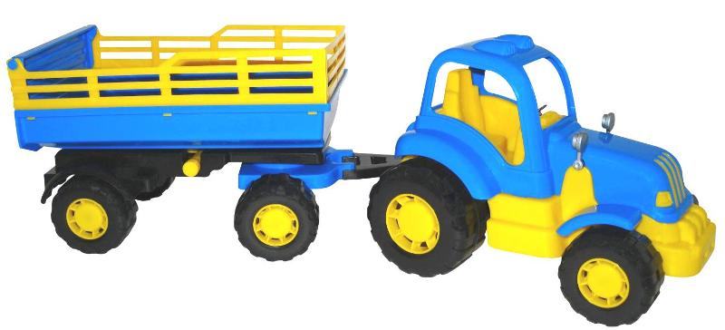 трактор с прицепом трактор с прицепом