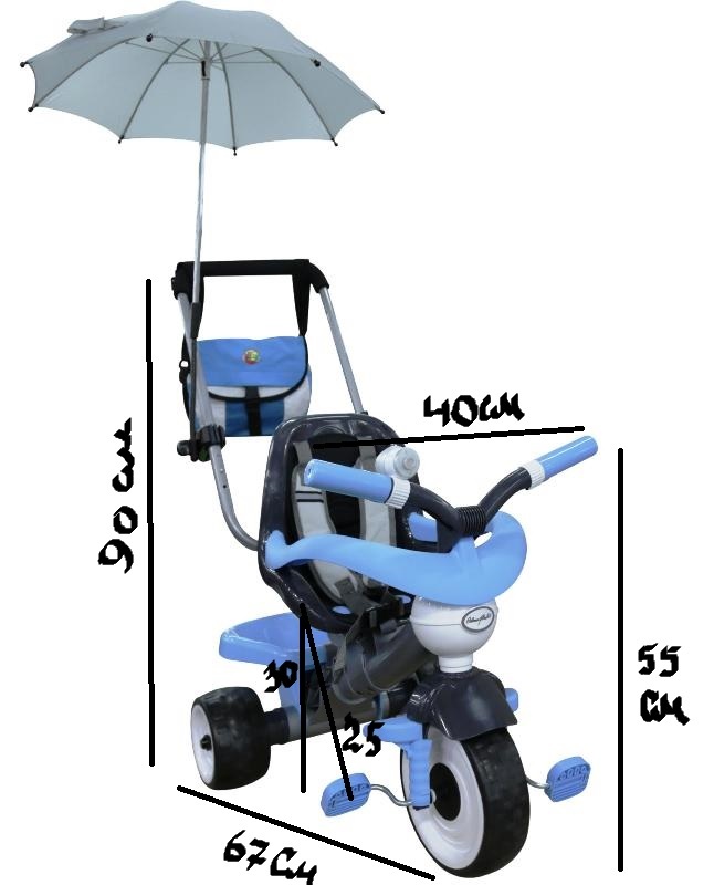 велосипед амиго с тентом от солнца