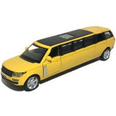 Игрушечная машинка Range Rover лимузин желтый Игрушечная машинка Range Rover лимузин желтый