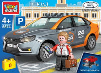 Игрушечный конструктор "Город мастеров" Lada Vesta Каршеринг 45 дет. Игрушечный конструктор "Город мастеров" Lada Vesta Каршеринг 45 дет.