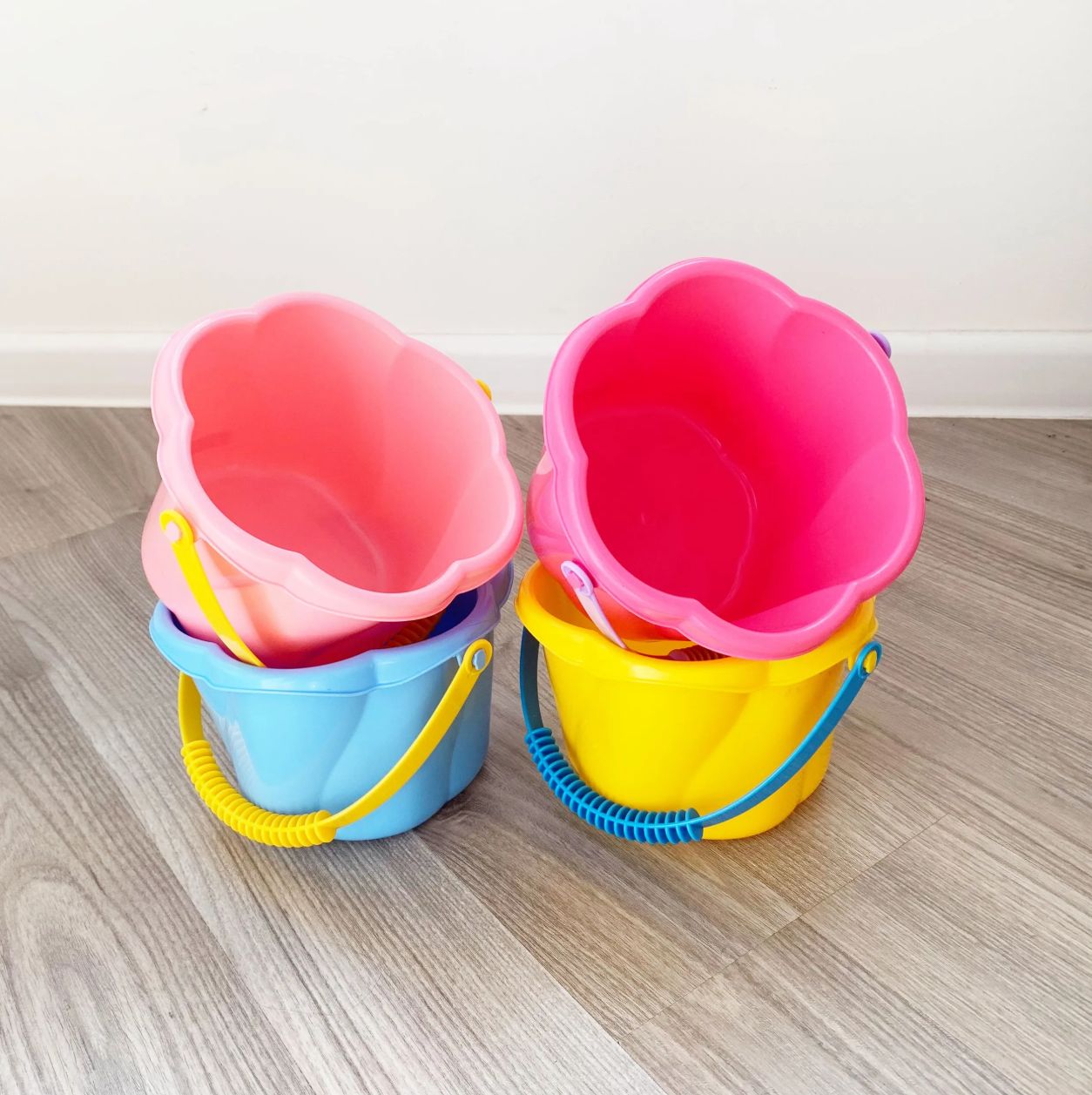 Детское ведро цветок №4 - 1,3 л., 16х10 см