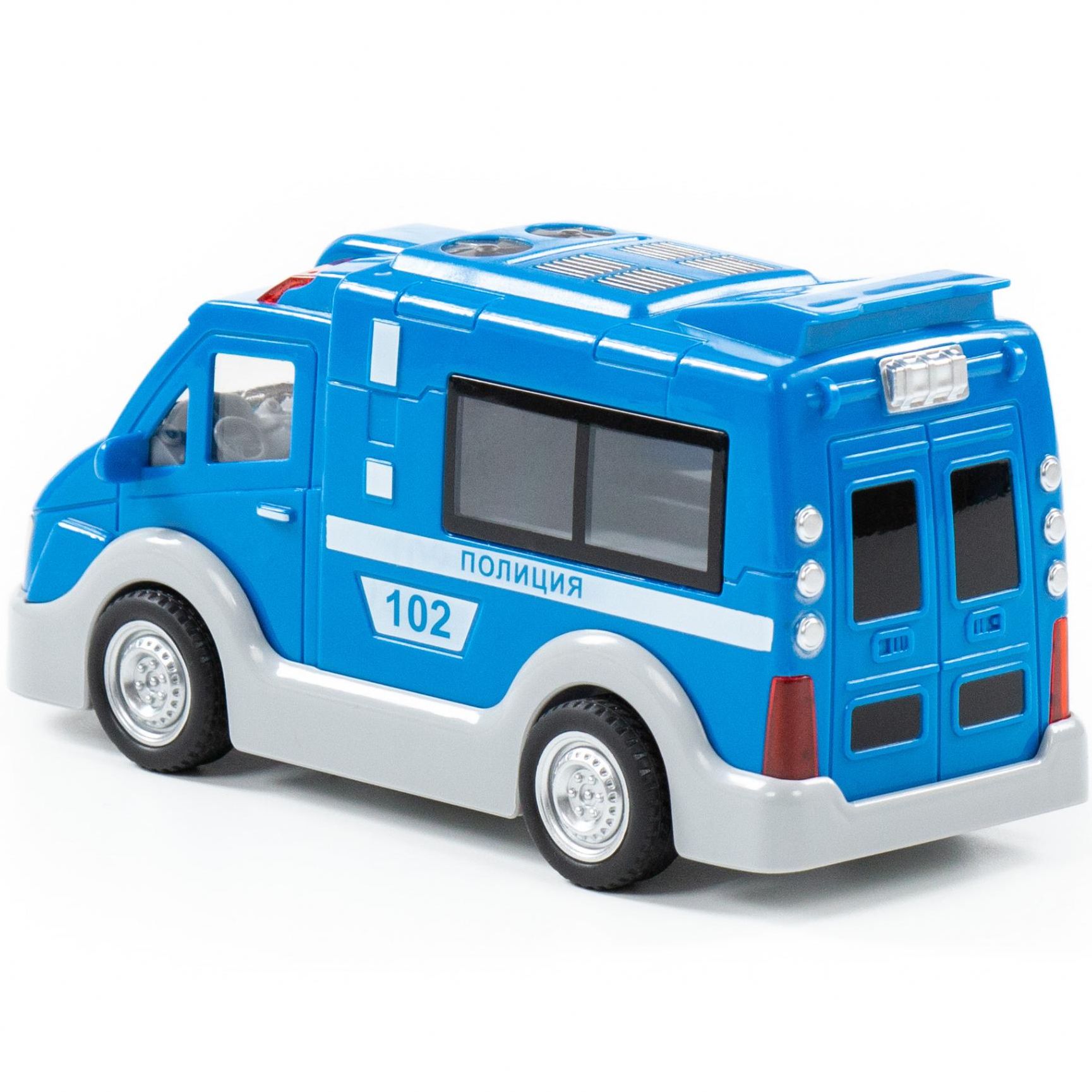 Игрушечный фургон Полиция синий