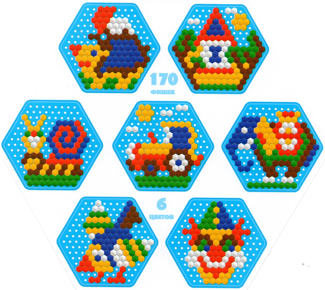 Десятое королевство мозаика шестигранная 150 элементов