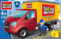Игрушечный конструктор "Город мастеров" Газель Next Доставка игрушек 56 дет. Игрушечный конструктор "Город мастеров" Газель Next Доставка игрушек 56 дет.