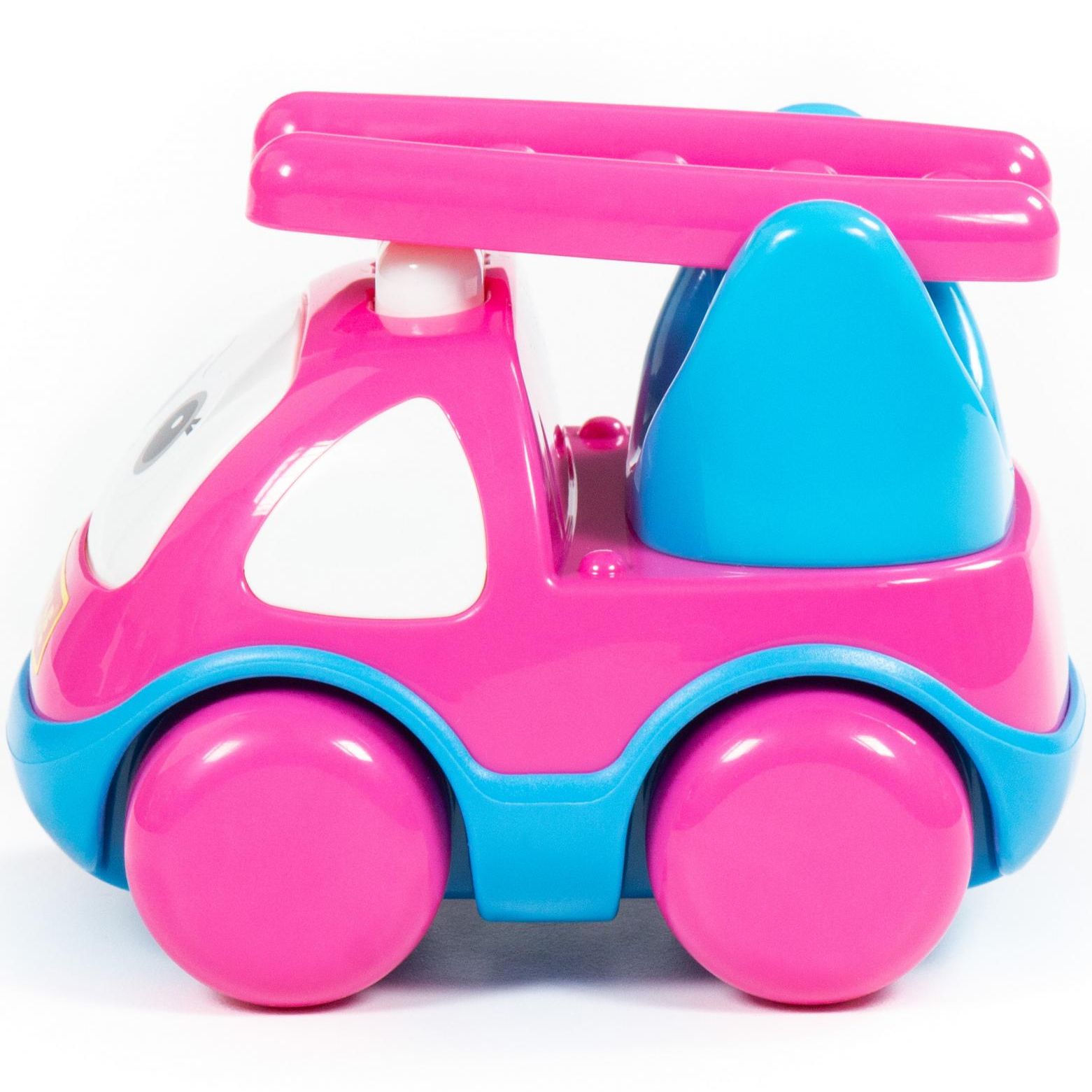 Игрушечная машинка с лестницей "Би-Би-Знайка Соня" №2 (в сеточке)