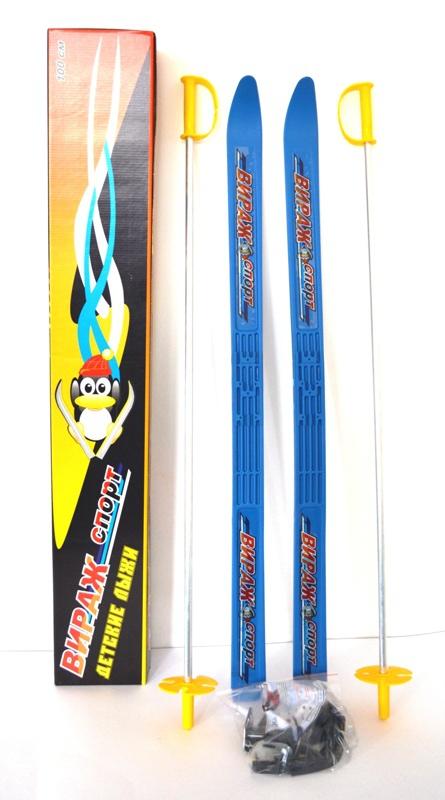 Лыжи Вираж. Детские лыжи Вираж в интернет-магазине Родные игрушки