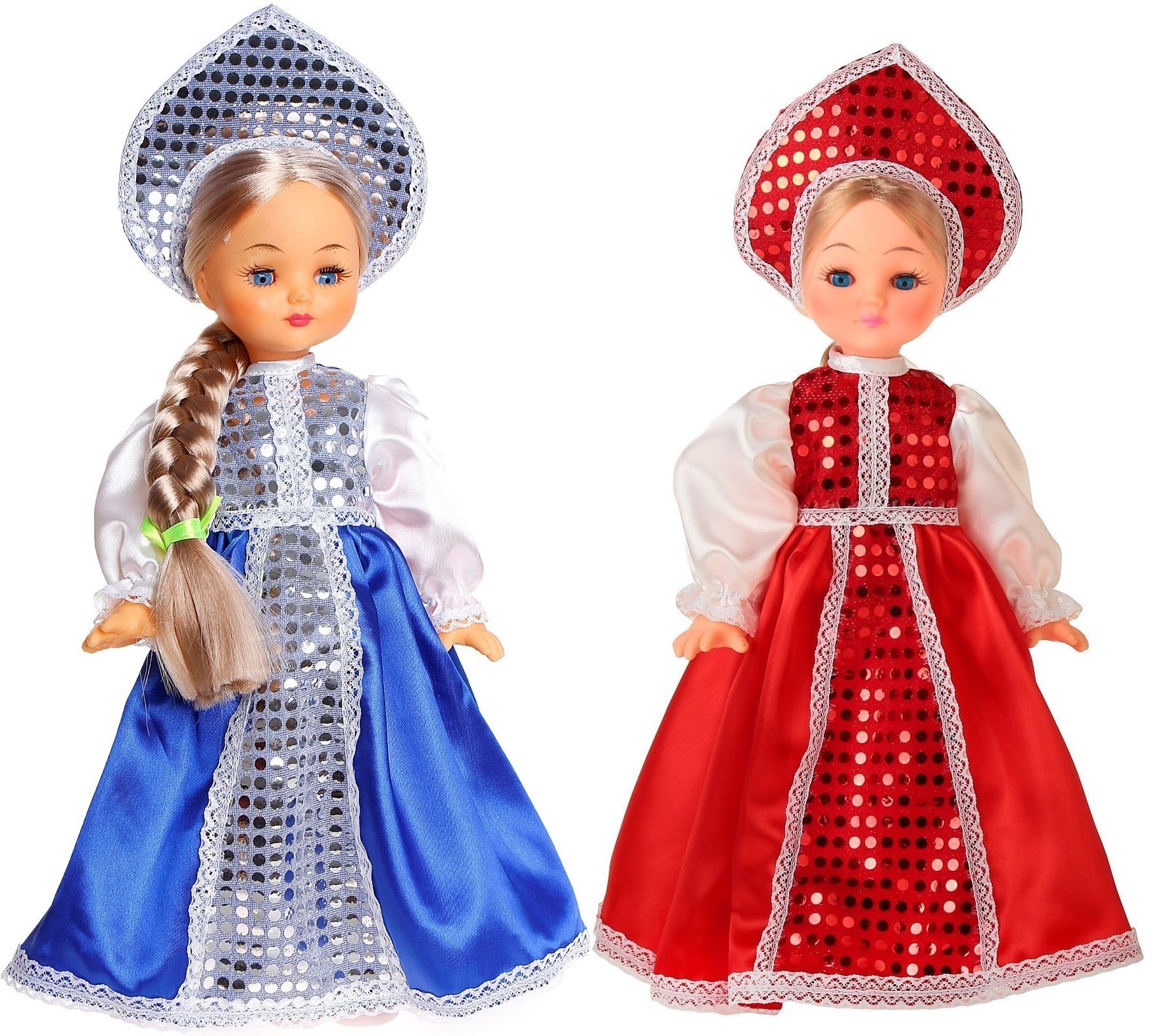 Кукла мир кукол россиянка, 45 см, лен45-16