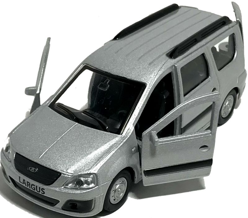 Игрушечная машинка Lada Largus серебристая Игрушечная машинка Lada Largus серебристая
