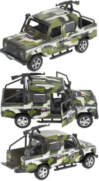 Игрушечная военная машинка Land Rover Defender Пикап 12 см Игрушечная военная машинка Land Rover Defender Пикап 12 см
