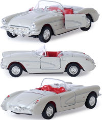 Игрушечная машинка Chevrolet Corvette C1 12 см Игрушечная машинка Chevrolet Corvette C1 12 см