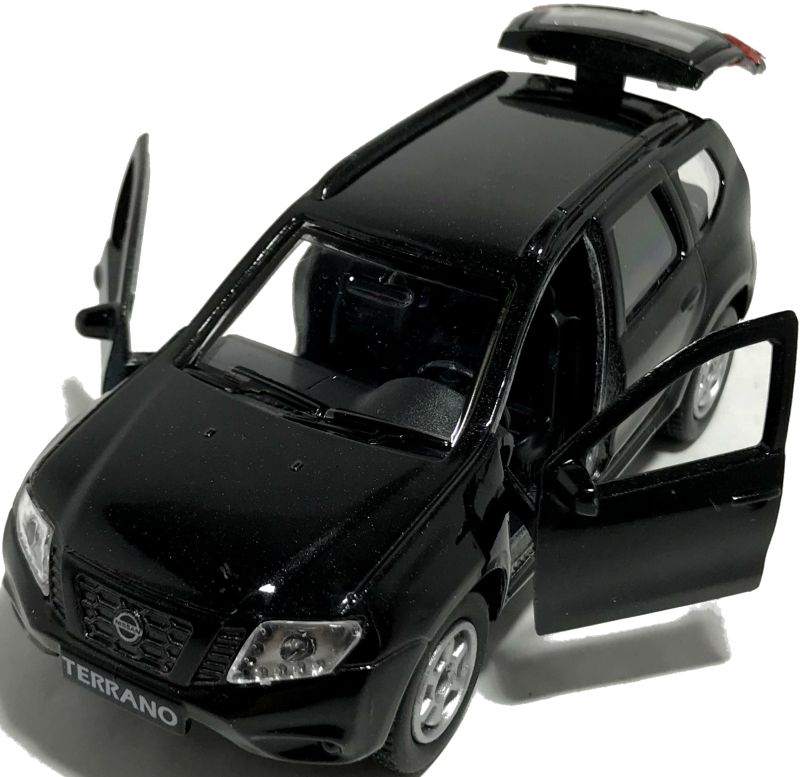 Игрушечная машинка Nissan Terraro чёрная Игрушечная машинка Nissan Terraro чёрная