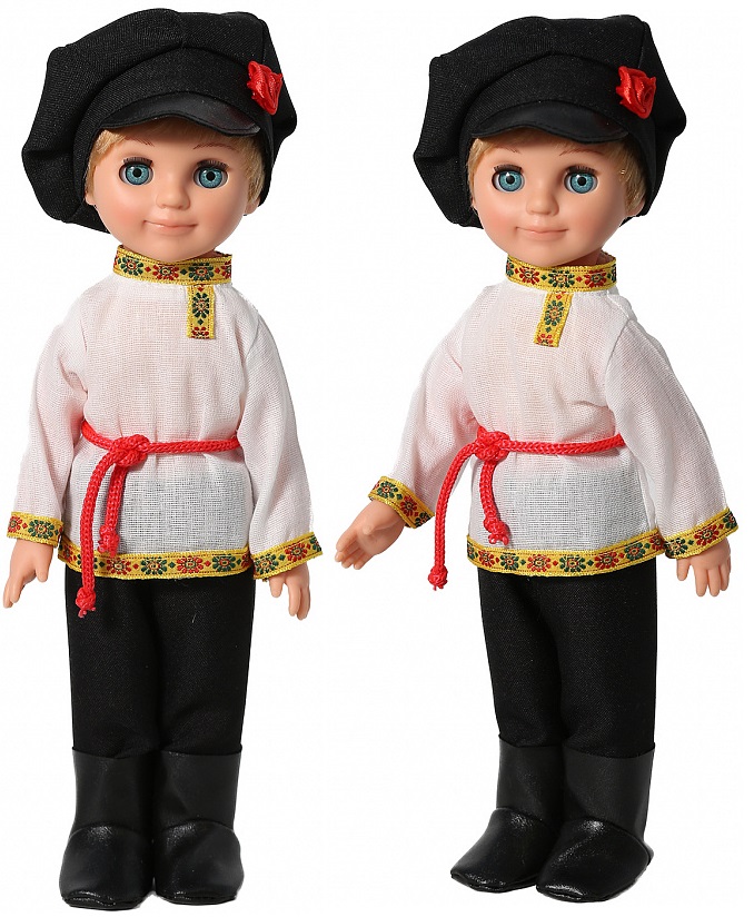 Народный костюм и тряпичная кукла Московской губернии и соседних земель