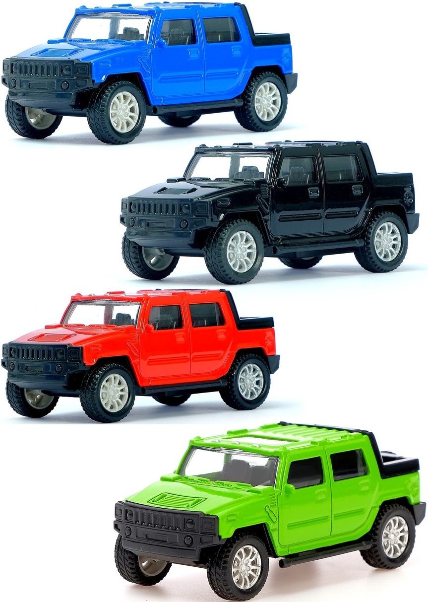 Игрушечная машинка Hummer H2 Пикап 10 см - Полесье игрушки