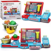 Игрушечная касса с современным терминалом