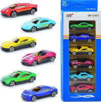 Игрушечный набор Спортивных машинок 5 шт.