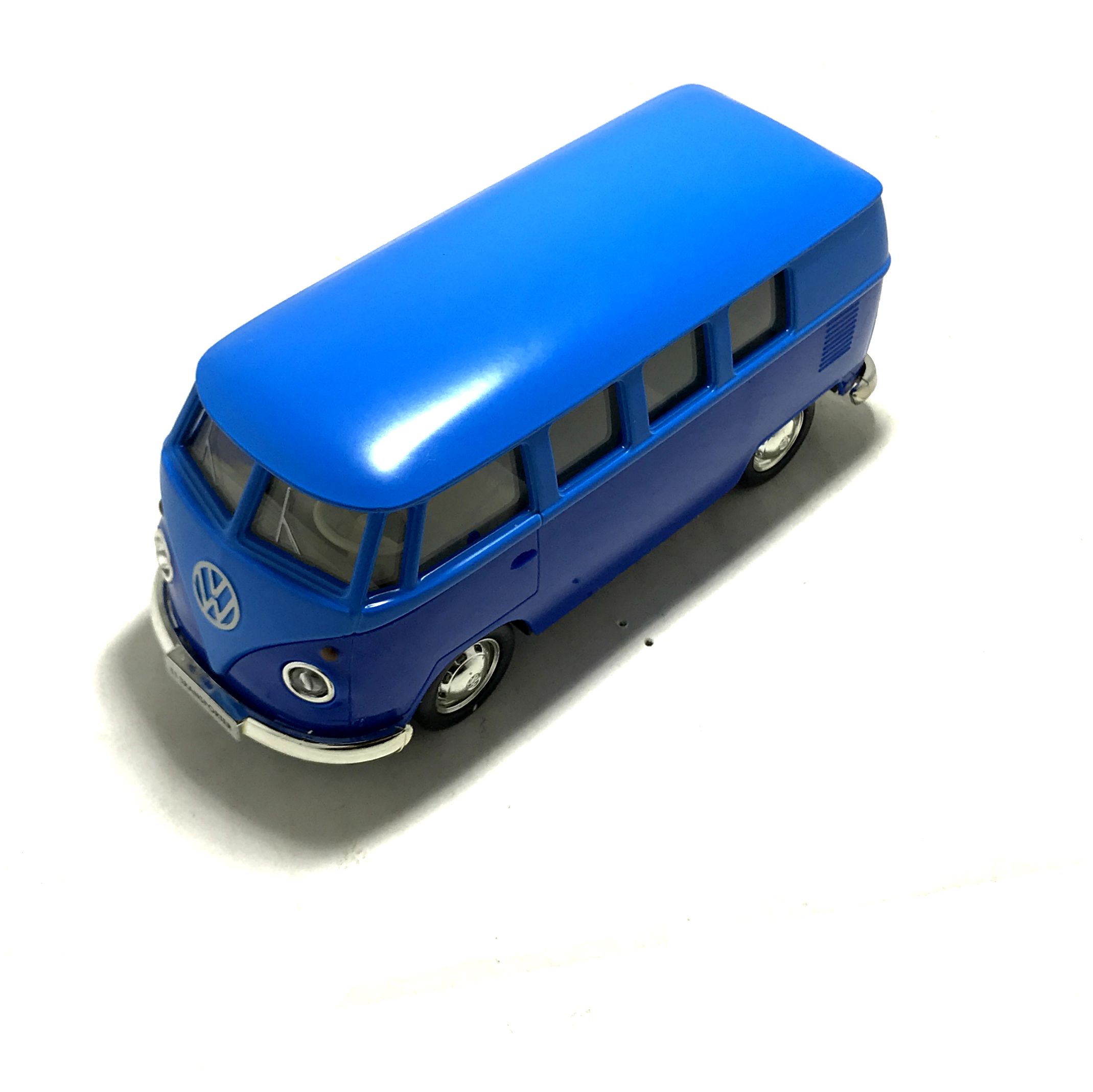 Игрушечный Volkswagen синий с голубым Игрушечный Volkswagen синий с голубым