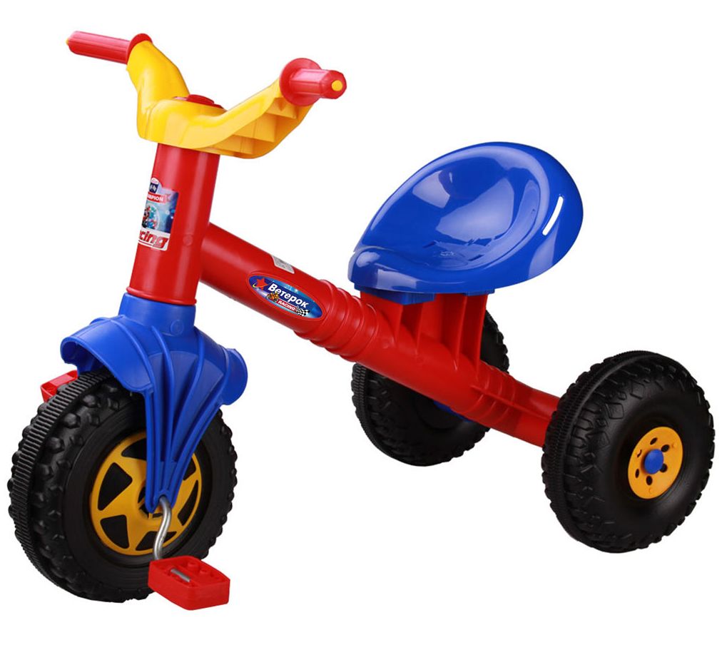 Трехколесный велосипед Малыш Ветерок красный Трехколесный велосипед Малыш Ветерок красный