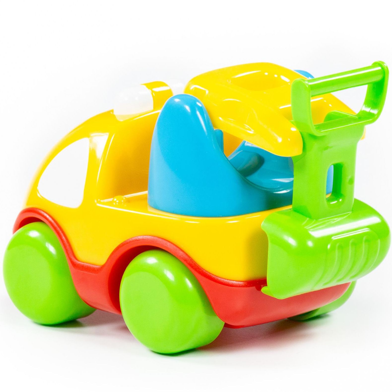 Игрушечная машинка с ковшом "Би-Би-Знайка Тёма" (в пакете)