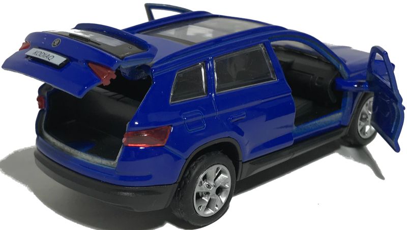 Игрушечная машинка Skoda Kodiaq синяя Игрушечная машинка Skoda Kodiaq синяя
