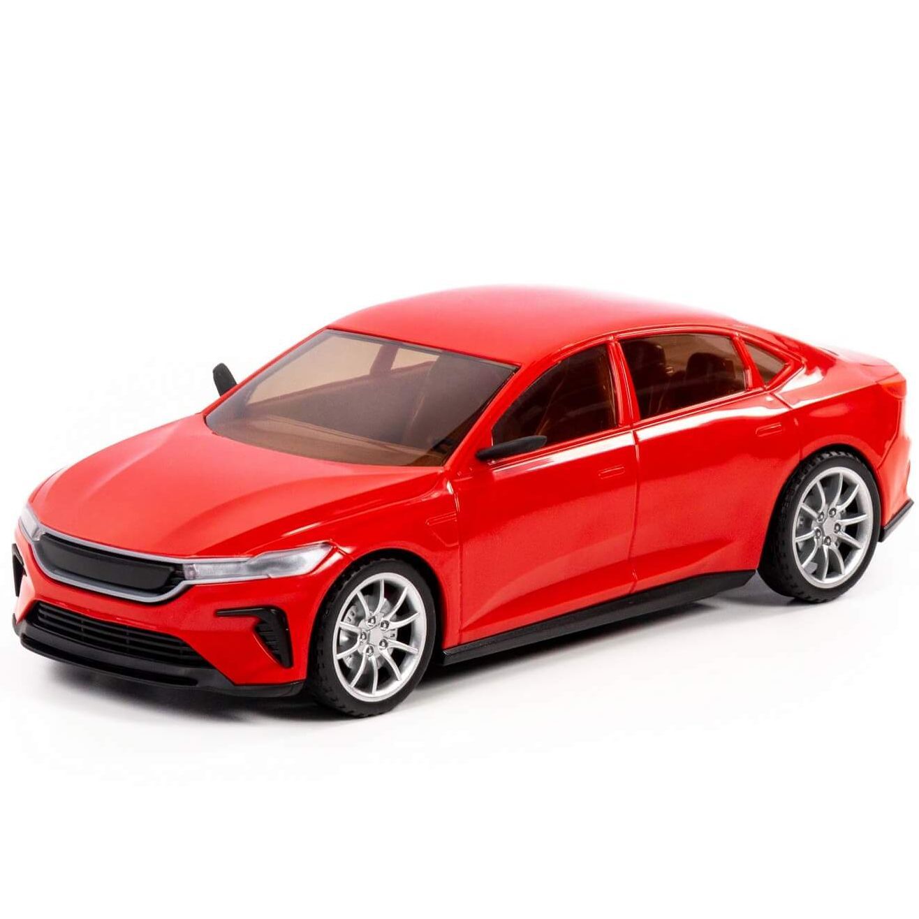 Игрушечный инерционный легковой автомобиль Полесье седан Элит-Платинум - 27,5 см красный