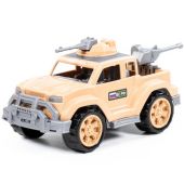 Игрушечный военный пикап сафари "Легионер-мини" 22 см с 2-мя пулемётами