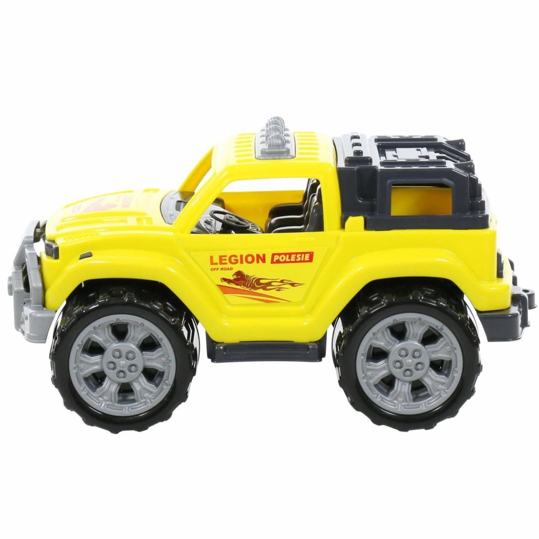 Игрушечный джип желтый 38 см