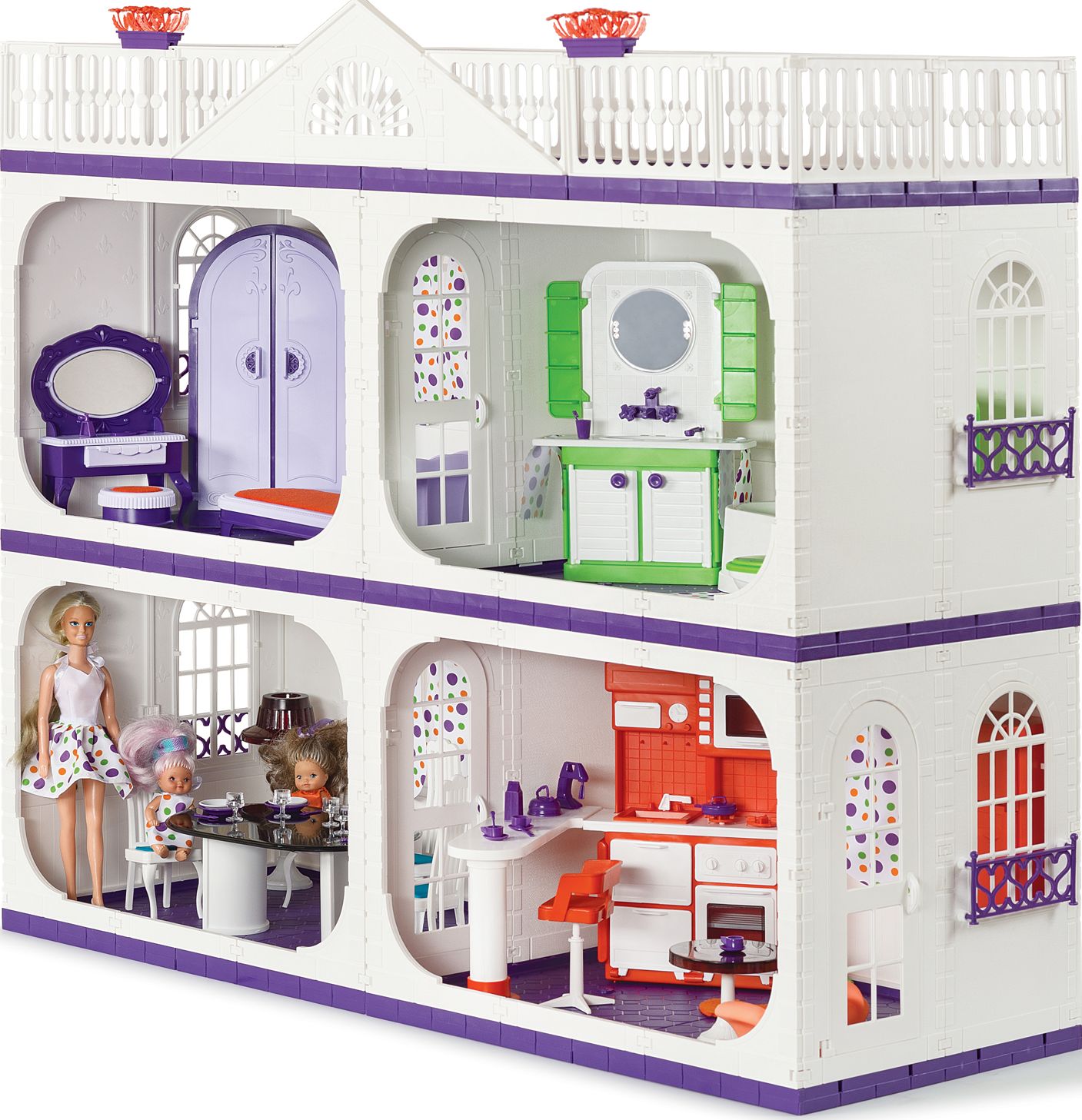 Кукольный домик – подарок, который мечтает увидеть под елкой каждая девочка