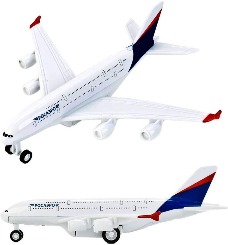 Игрушечный мини Boeing 747-400