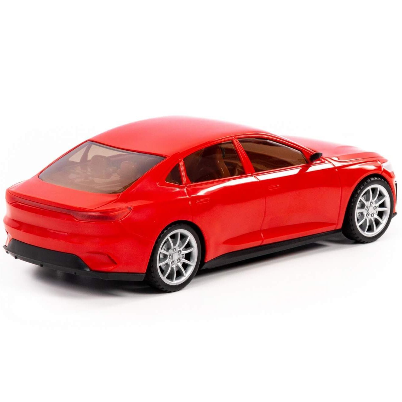Игрушечный инерционный легковой автомобиль Полесье седан Элит-Платинум - 27,5 см красный