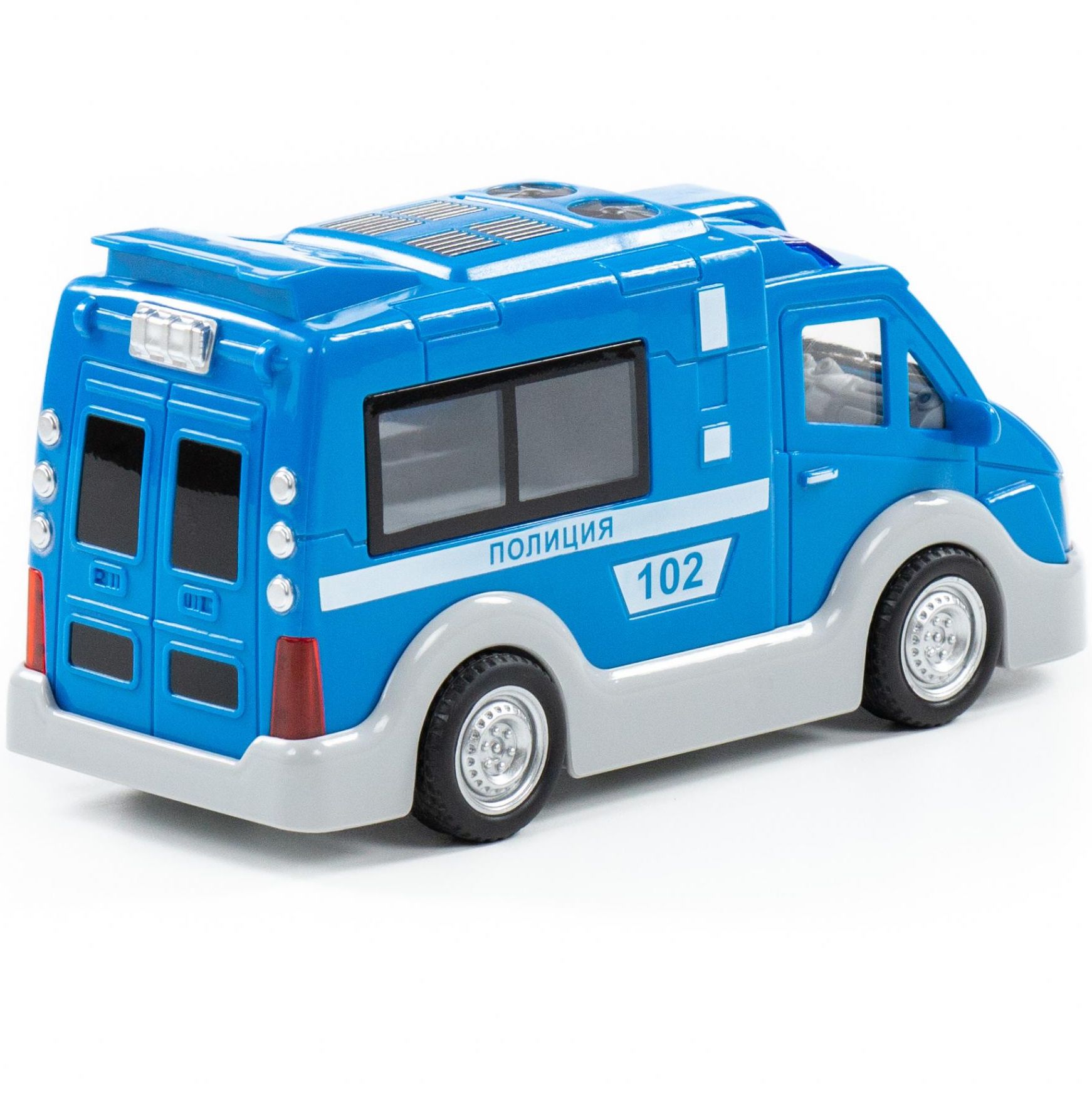 Игрушечный фургон Полиция синий