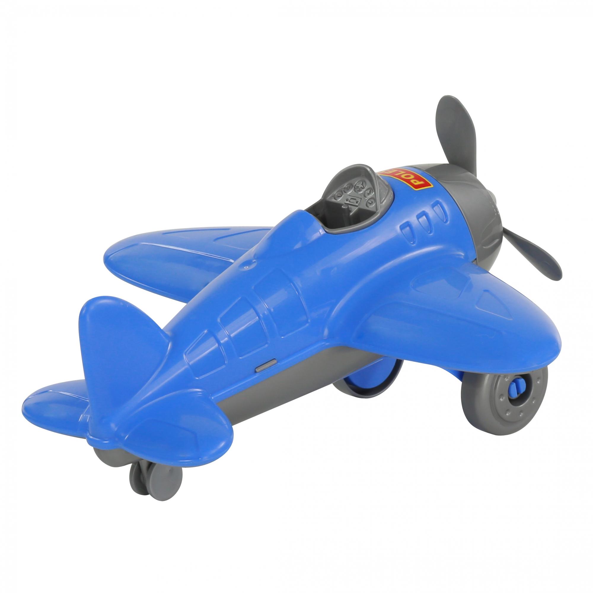 Игрушка самолёт пластмассовый синий 
