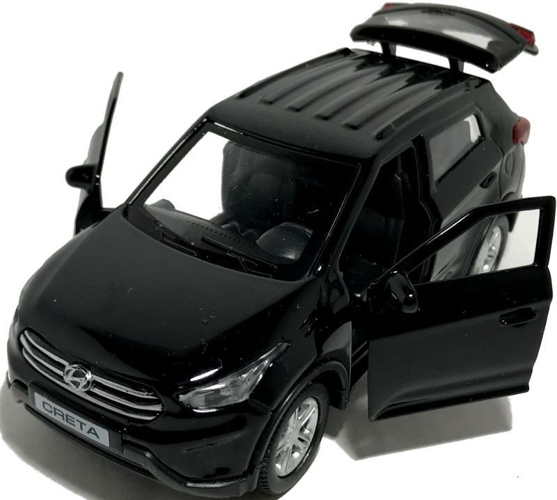 Игрушечная машинка Hyundai Creta чёрная Игрушечная машинка Hyundai Creta чёрная
