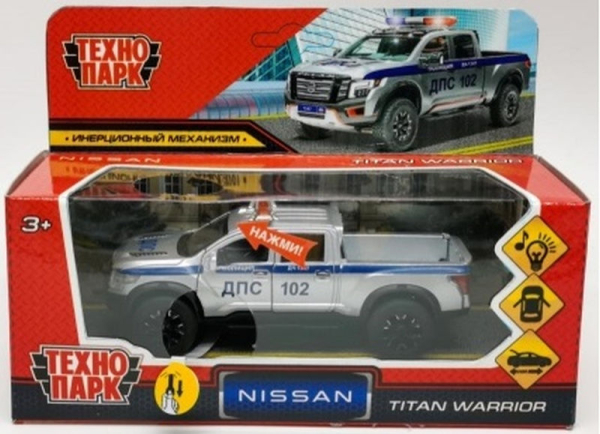 Полицейская машинка Nissan Titan