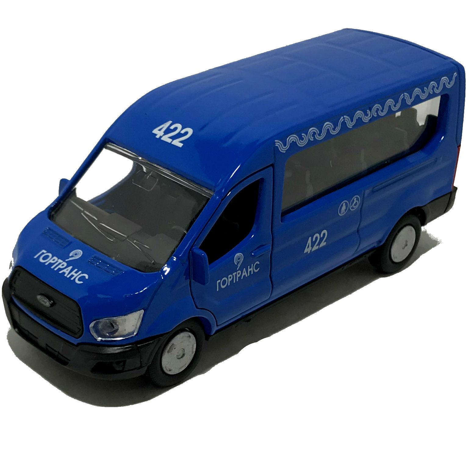 Игрушечная машинка Ford Transit маршрутное такси - Полесье игрушки