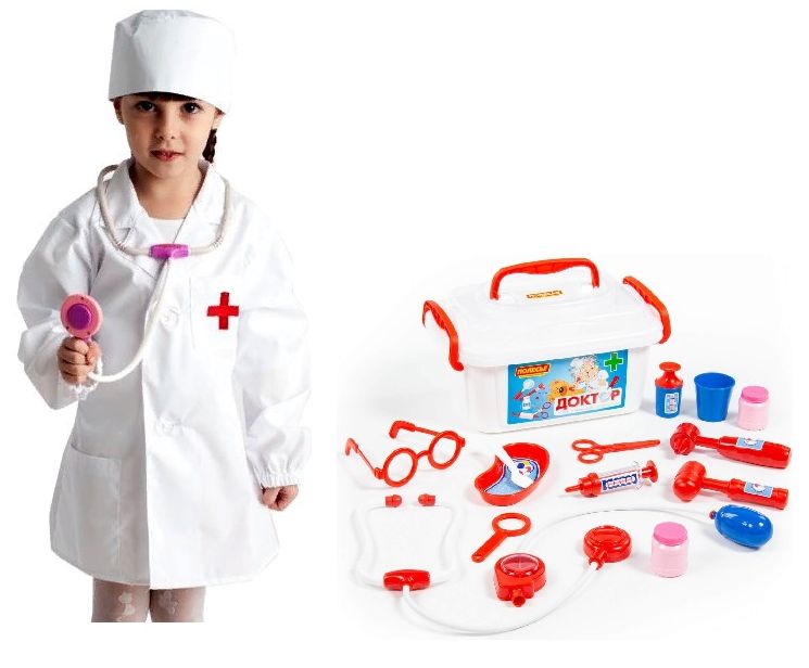 Набор доктора, купить Набор доктора Детские игровые наборы в Украине, цена от 39 грн - YUKI (ЮКИ)