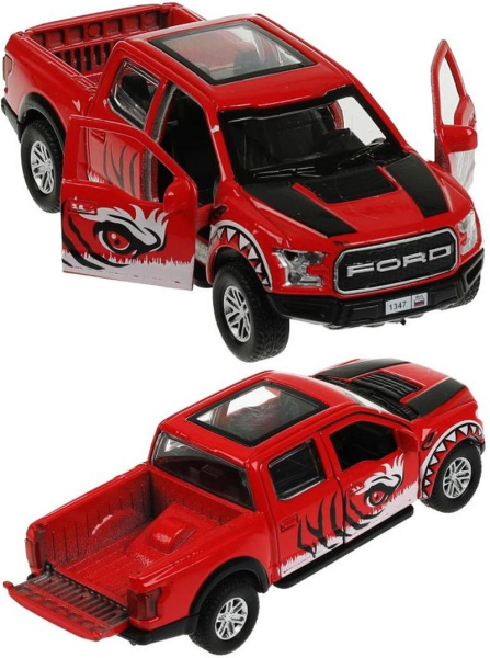 Металлическая машинка Ford Raptor F150 Хищники Металлическая машинка Ford Raptor F150 Хищники