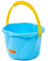 Детское ведро цветок №4 - 1,3 л., 16х10 см