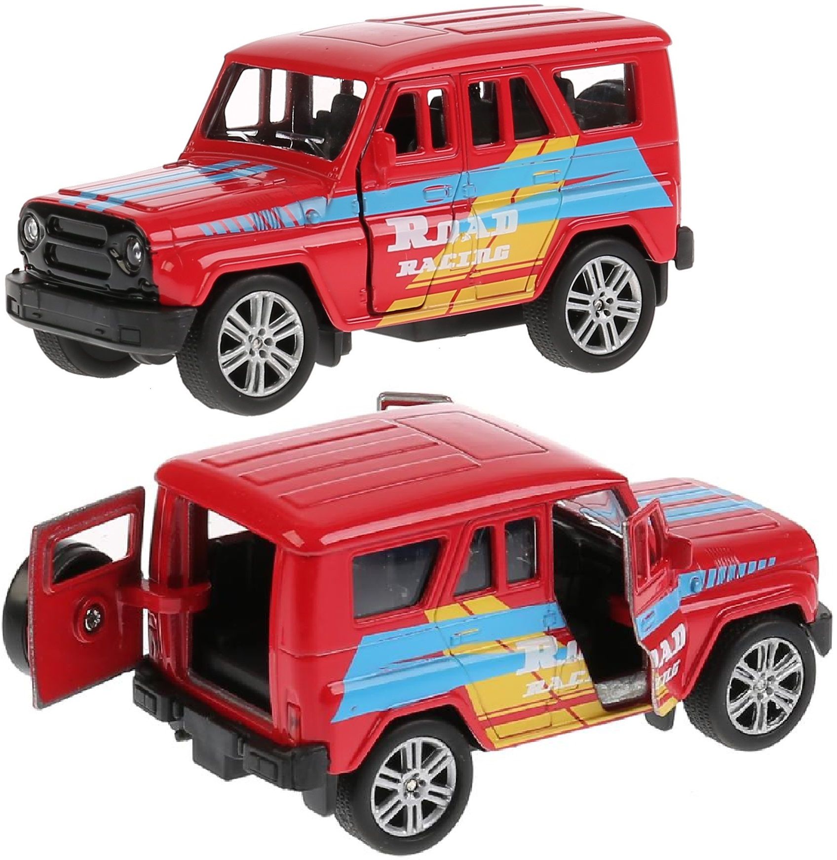 Игрушечная спортивная машинка UAZ Hunter 11 см