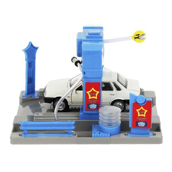 Игровой набор Автомоечная станция с машинкой Лада 21099 с водой, светом и звуком